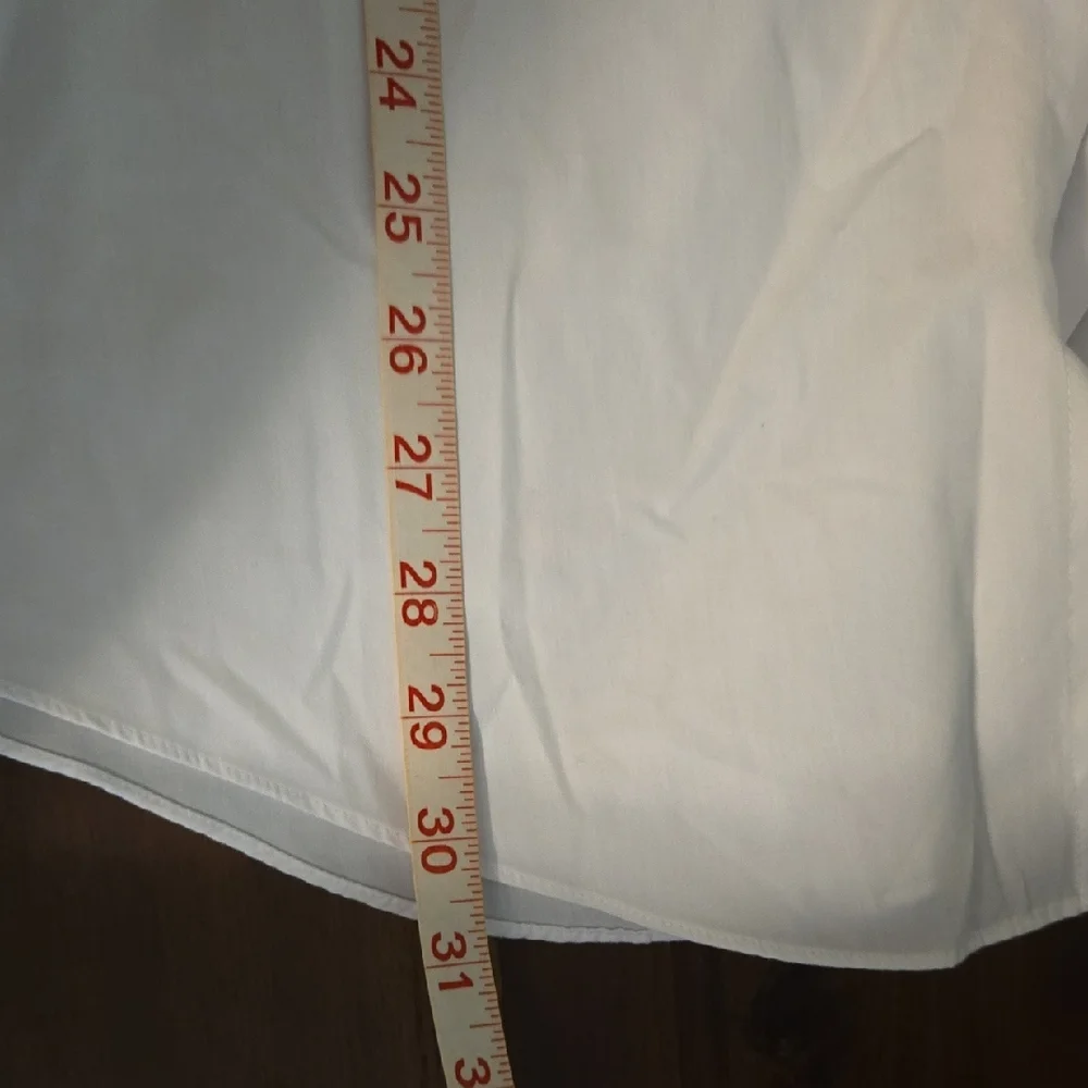 Arrow White Dress Shirt Classic Cotton Blend